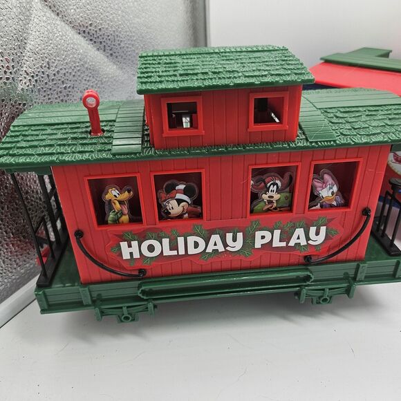 Disney Mickey Mouse Friends Christmas Train Musical Locomotive Engine Scientific - Picture 2 of 10